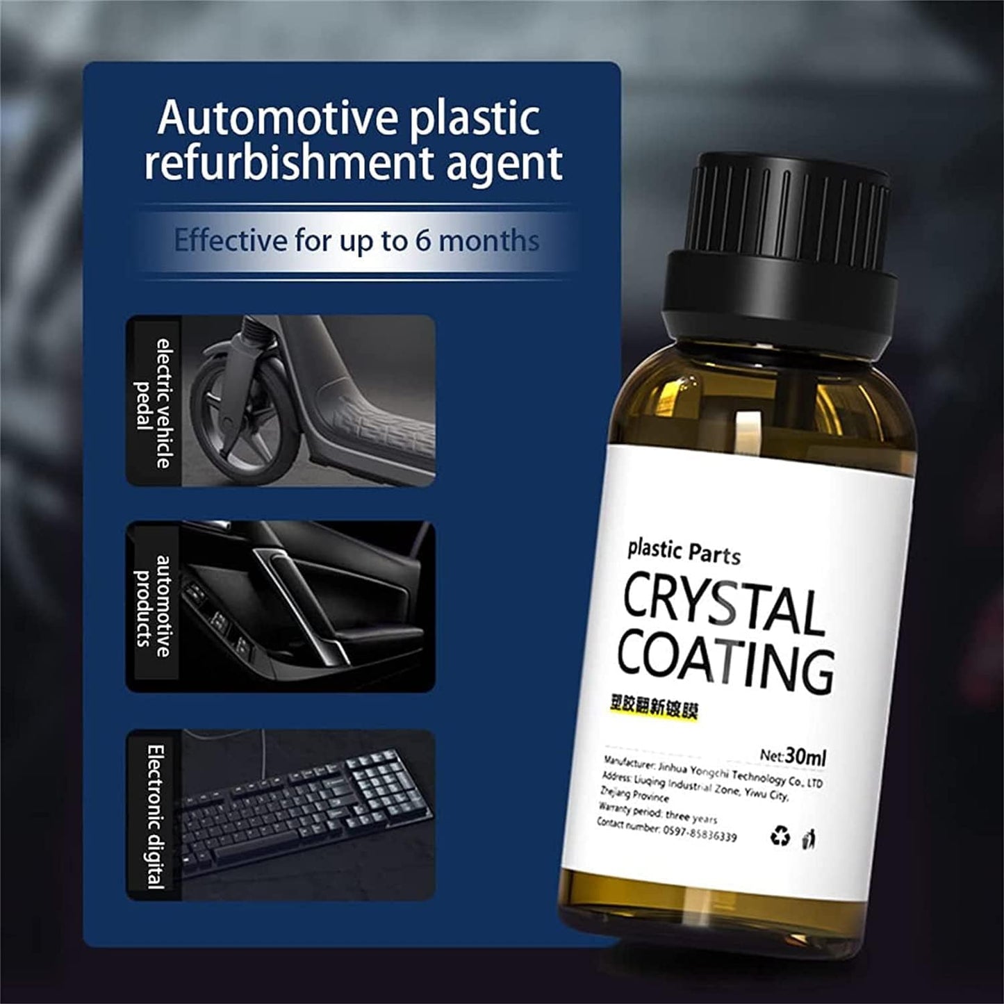Polir per plastike "Crystal coating"