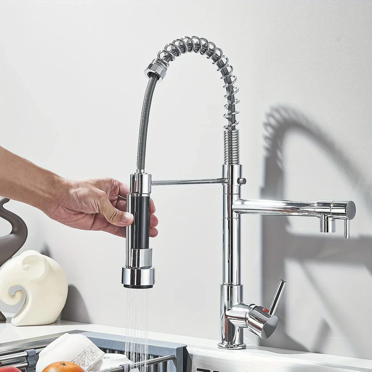 Bateri kuzhine me terheqje (Modeli me 2 dalje) "Chrome"