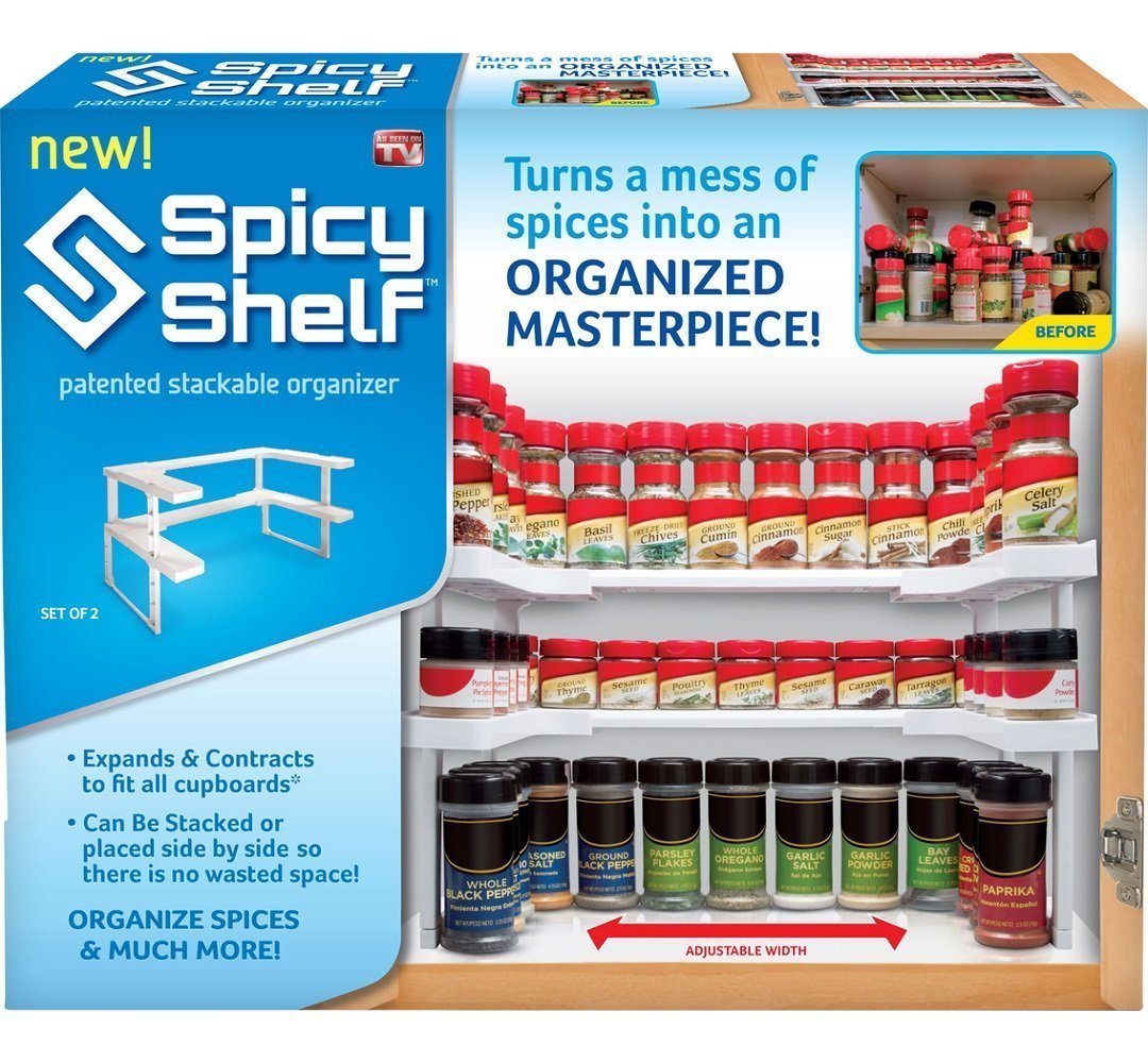 Organizuese per ereza (Spicy Shelf)