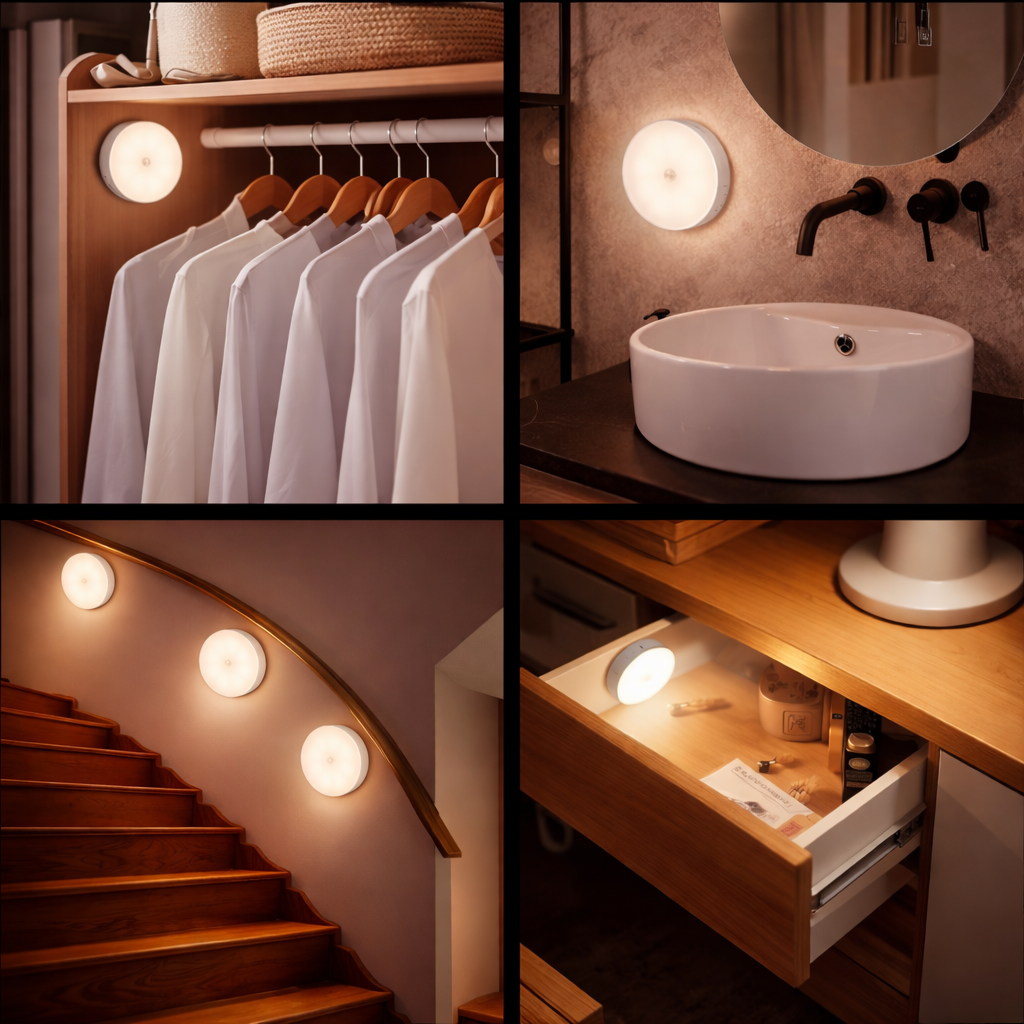 🔥 Dritë LED me Sensor Lëvizjeje – Zgjidhje Inteligjente për Shtëpinë