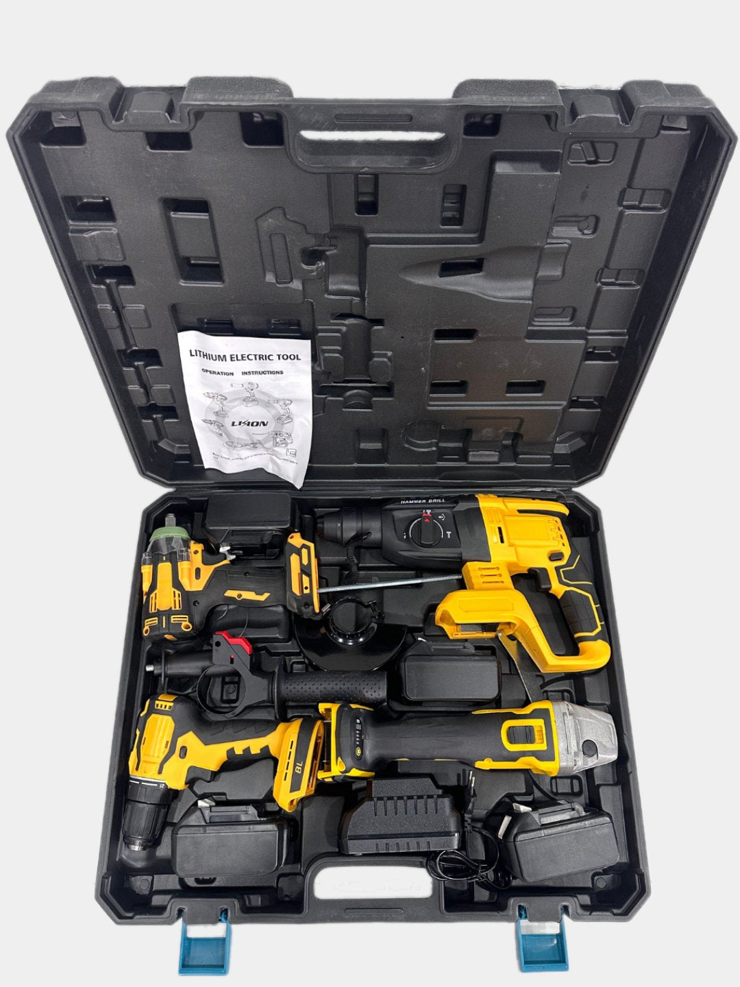 Set pune me bateri (Aku, Brusalic, Burmashin, shliruese per bulona)