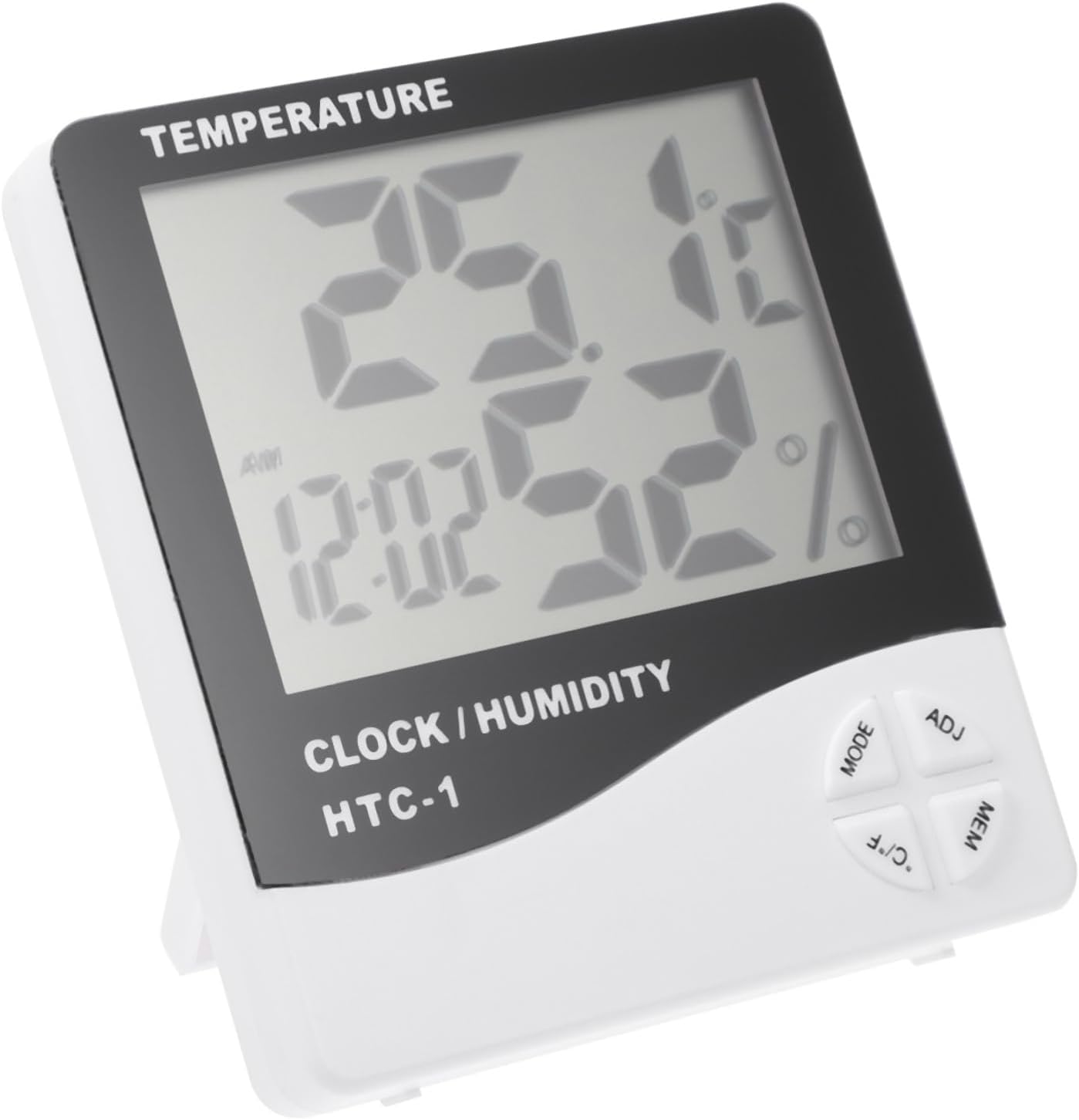 Termometër dhe Higrometër Digjital me Orë