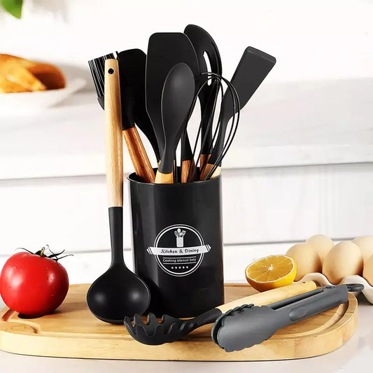 Set elemente silikoni 12/1 Black