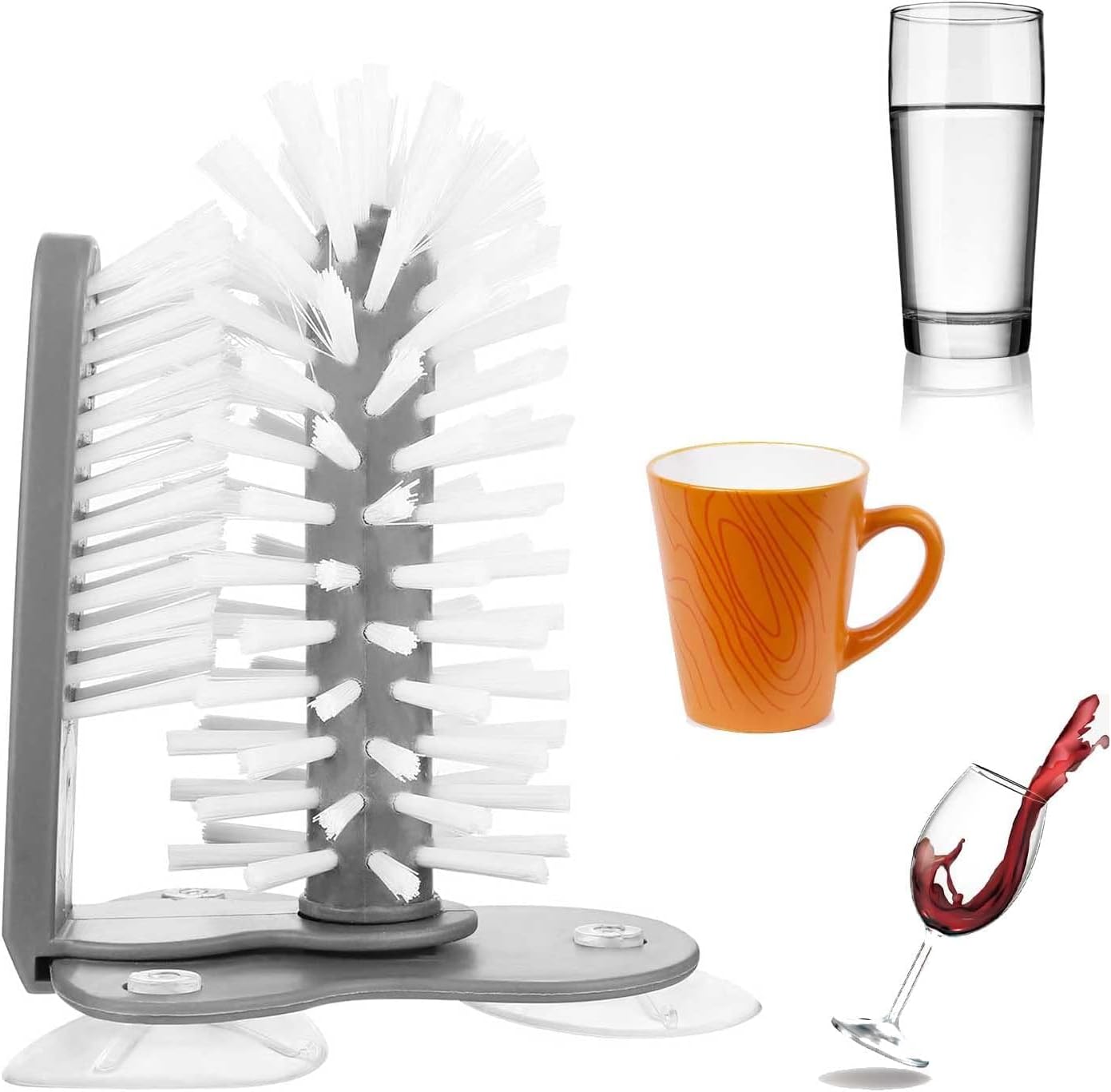 Furçë rrotulluese për pastrim gotash